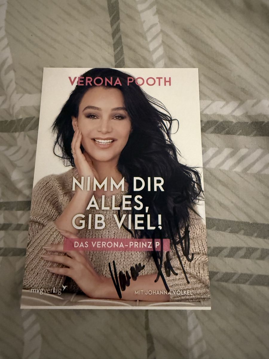 Autografi: Autogramm Verona Pooth – Usato da Rüschlikon venduto da andi_841
