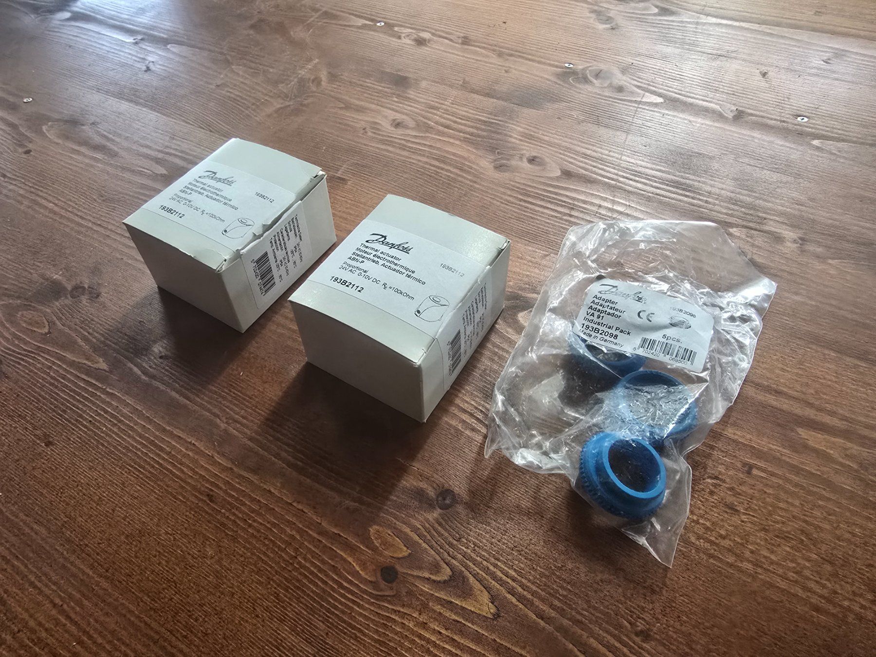 Danfoss Elektronikbauteile: 2x neuer Danfoss Stellantrieb ab 1.- – Neu (gemäss Beschreibung) aus KRINAU von Mio_Liqstyle 1