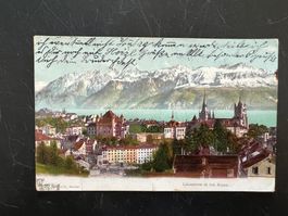 AK    1908  Lausanne Litho   (G999)