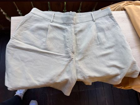 H&M Leinen Shorts / beige/  Gr.50