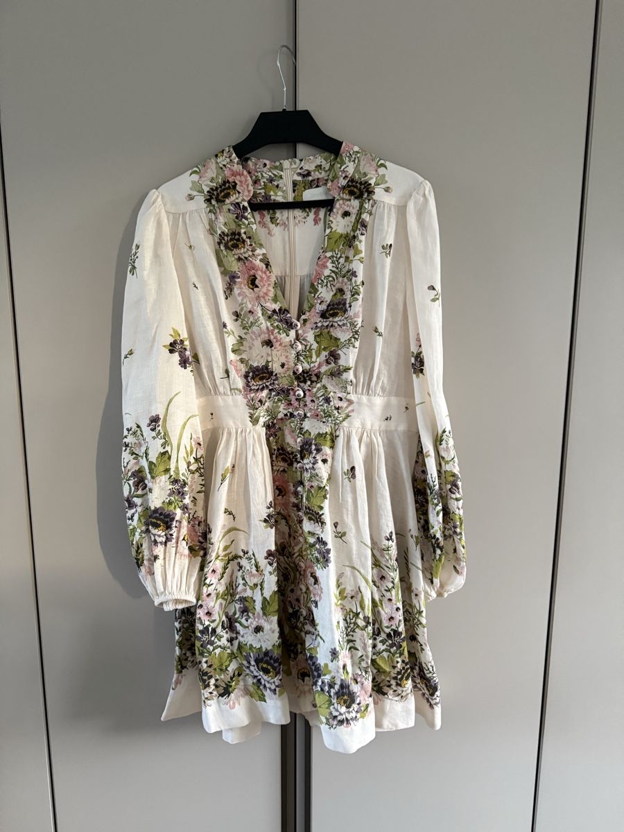 Zimmermann Kleider: Robe Zimmermann taille 4 en lin – Neu (gemäss Beschreibung) aus Vésenaz von mar_xpz7 3