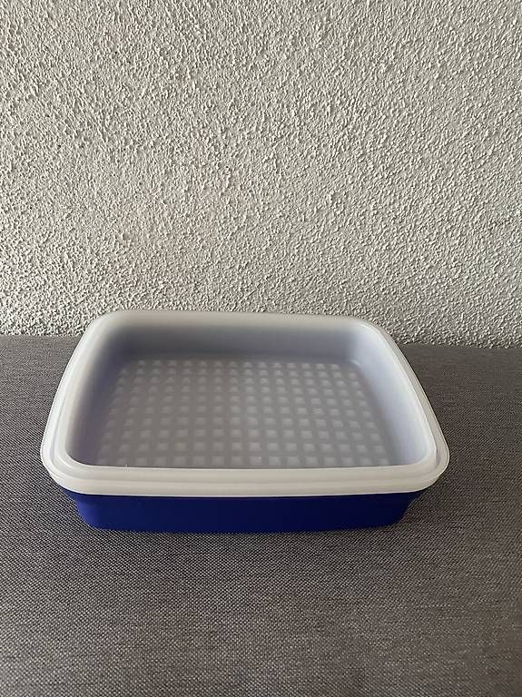 Recipients et similaires: Tupperware Marinierbehälter blau/weiss  Neu  – D'occasion à Künten par Gubapri