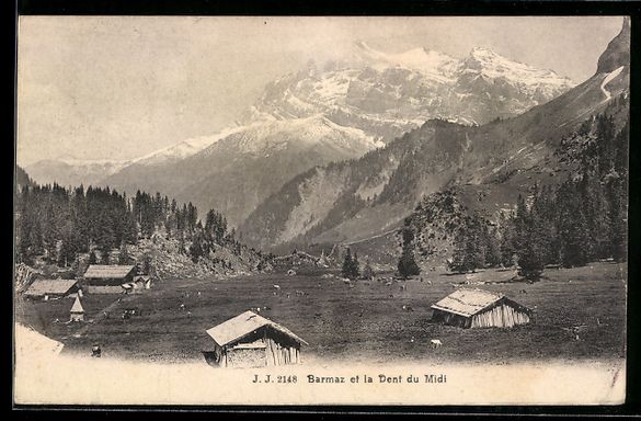 Ansichtskarten: AK Barmaz, La Dent du Midi – Gebraucht aus Berlin von bartko-reher