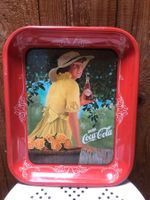 Vintage Coca Cola Tablett Metall