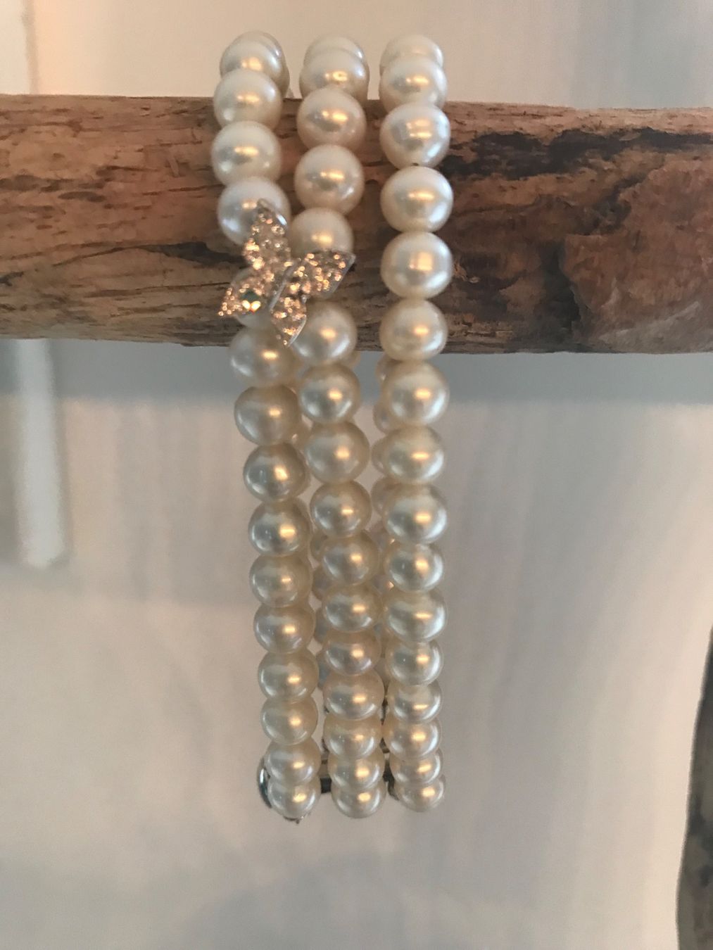 Bracciali & Braccialetti: Echtes Perlenarmband 3-fach 🌸 – Nuovo e nell'imballaggio originale da Buchs AG venduto da dasPerlending