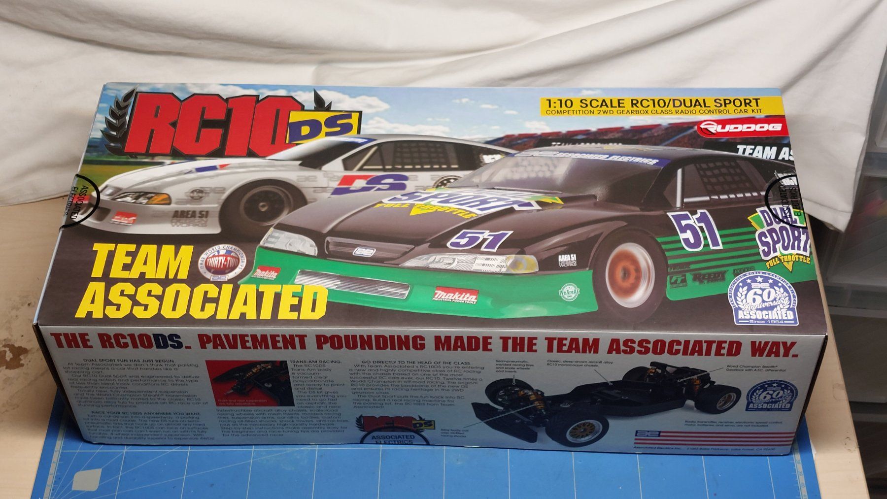 Modellismo RC: Team Associated RC10DS Classic Kit – Nuovo e nell'imballaggio originale da Villars-sur-Glâne venduto da Chipaki