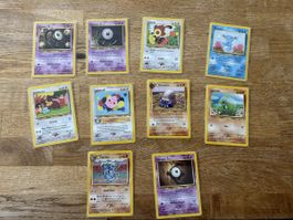 Pokemon Lot 10 Karten Neo Discovery (EN)