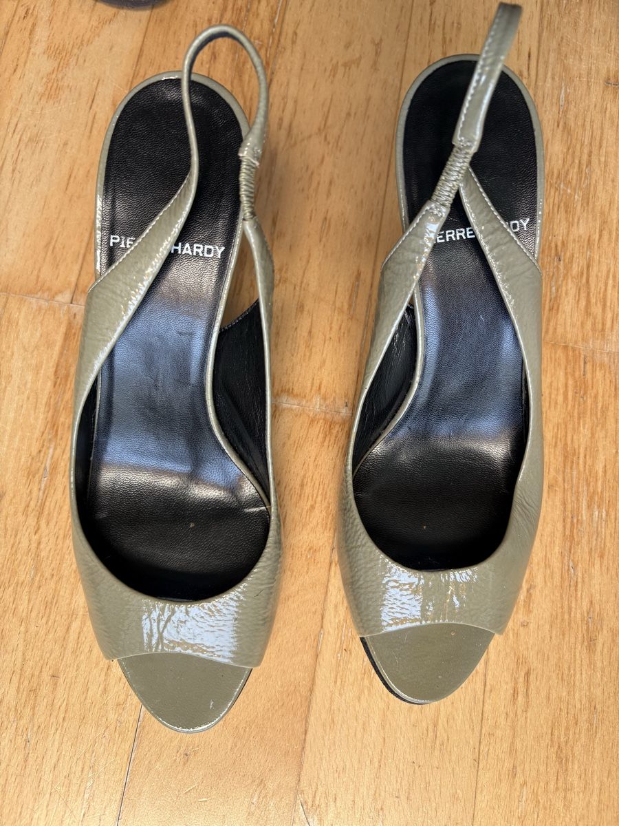 Damenschuhe: Slingpumps Pierre Hardy Slingpumps Leder – Gebraucht aus Zürich von honro 1