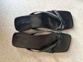 By Far Sandals Black leather 37