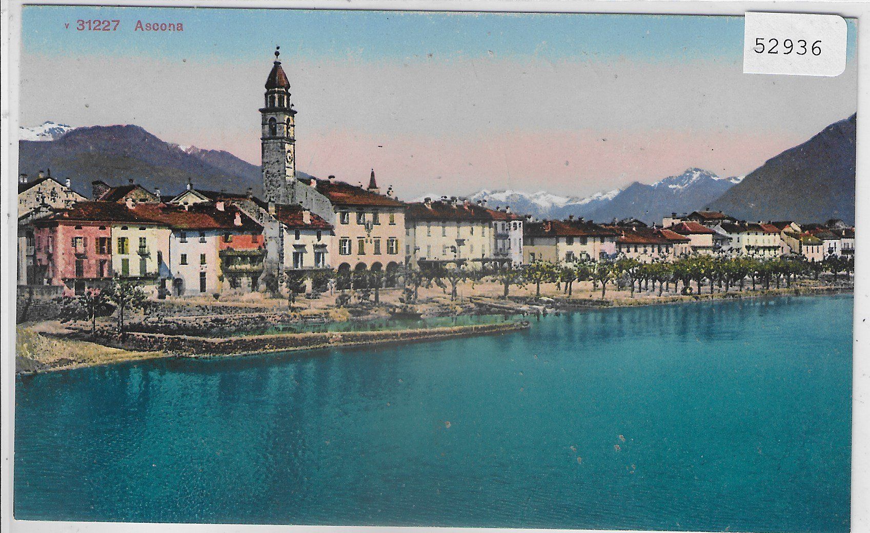 Cartoline postali: Ascona - Litho – Usato da Ettingen venduto da Kartenplanet