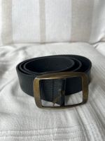 Zara ceinture noire cuir taille 80