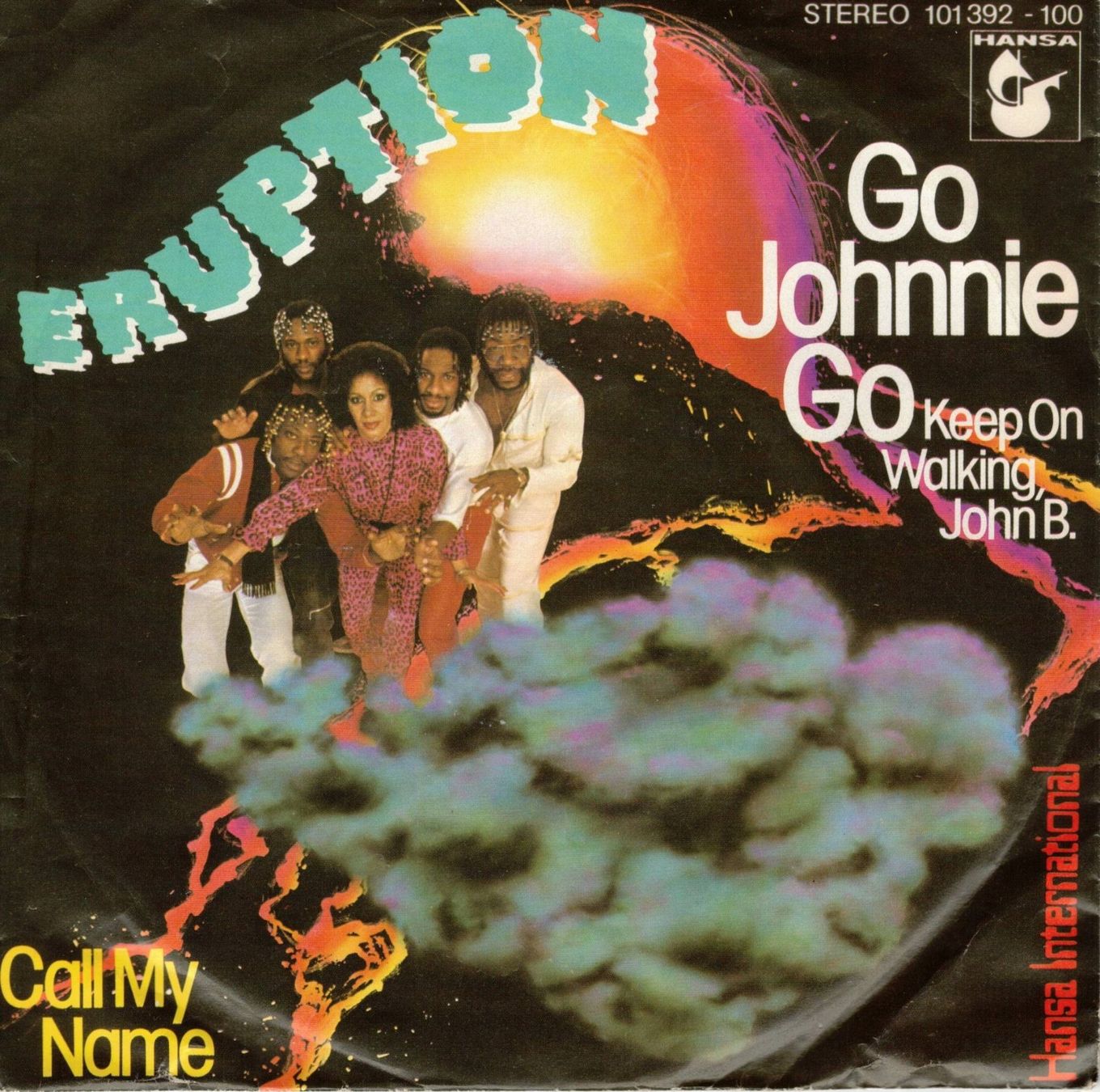 Dischi in vinile: Eruption  --  Go Johnnie go  Single7 – Usato da Rheinau venduto da thealbum