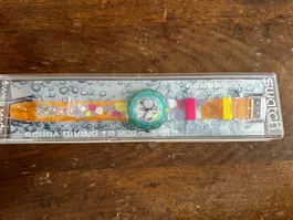 SWATCH SCUBA 1990 - SDK105 SEA GRAPES