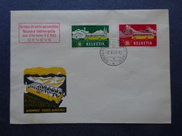 1953 Z-Nr. 314 - 315 FDC Illustriert - Adresslos
