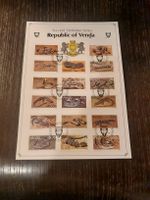 Feuille de timbres République de Venda - Serpents!