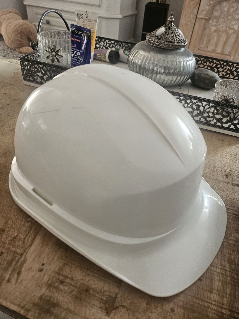 Protezione per viso e udito: Weisser Bauhelm ZIRCON 1BC – Nuovo (secondo la descrizione) da Adligenswil venduto da ania77 2