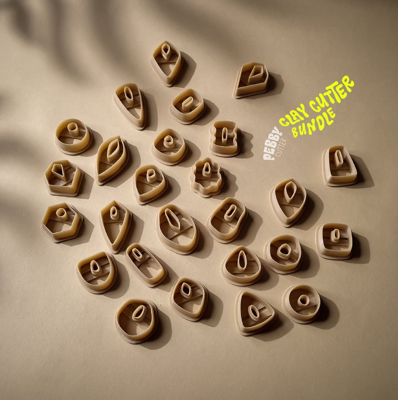 Bastelsets: Fimo Ausstecher, Polymer Clay Cutter, Hoop Charm Set 1 – Neu (gemäss Beschreibung) aus Embrach von PebbyCutter 4