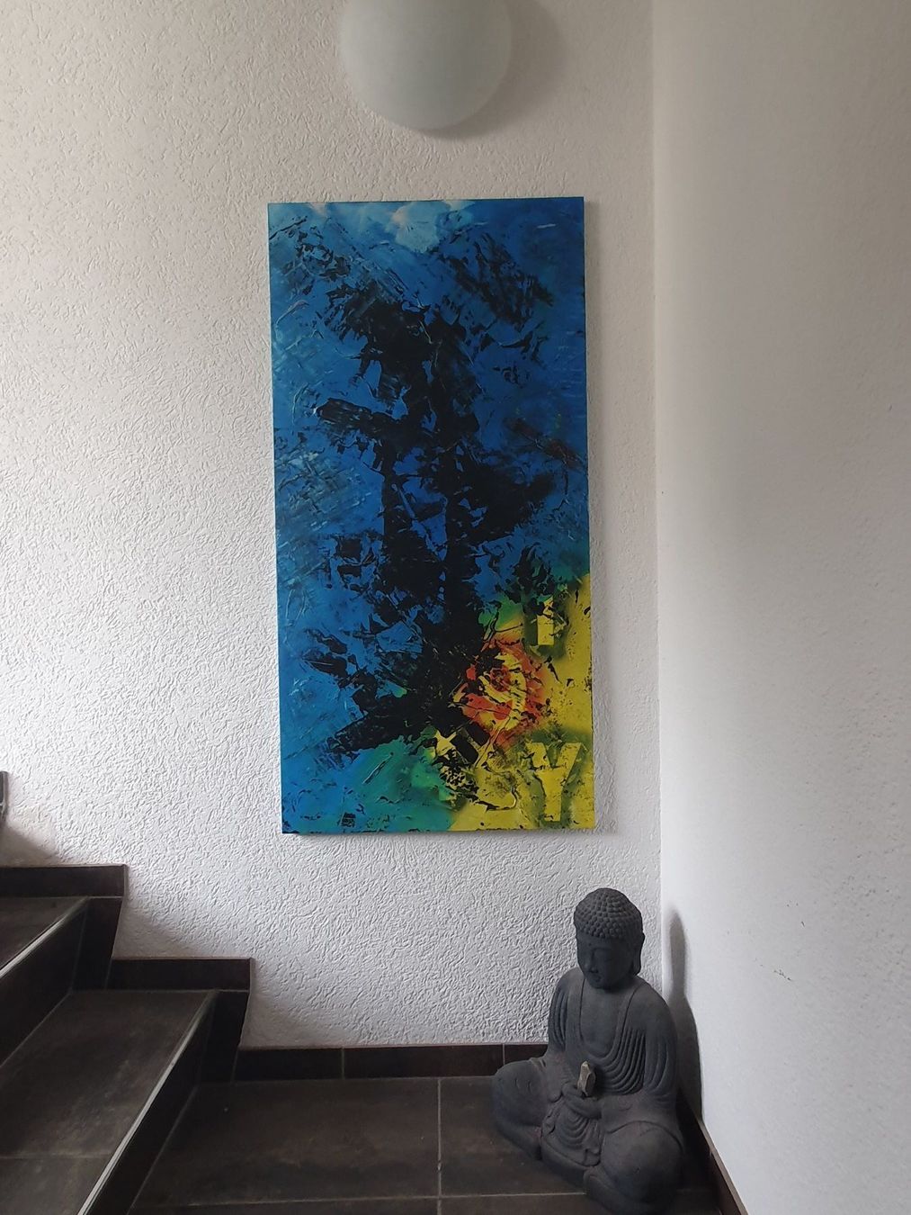 Tableaux: Acrylbild auf Holz – Neuf (Voir description) à Döttingen par tho_dq6x
