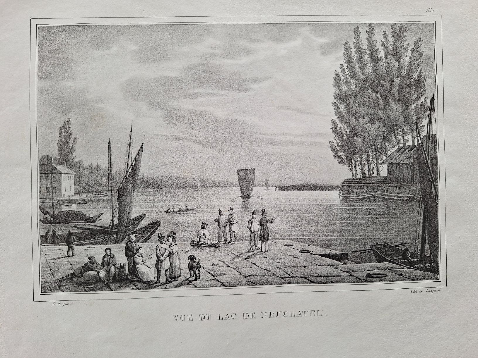 Gravures: NEUCHATEL – D'occasion à Bevaix par bohrap