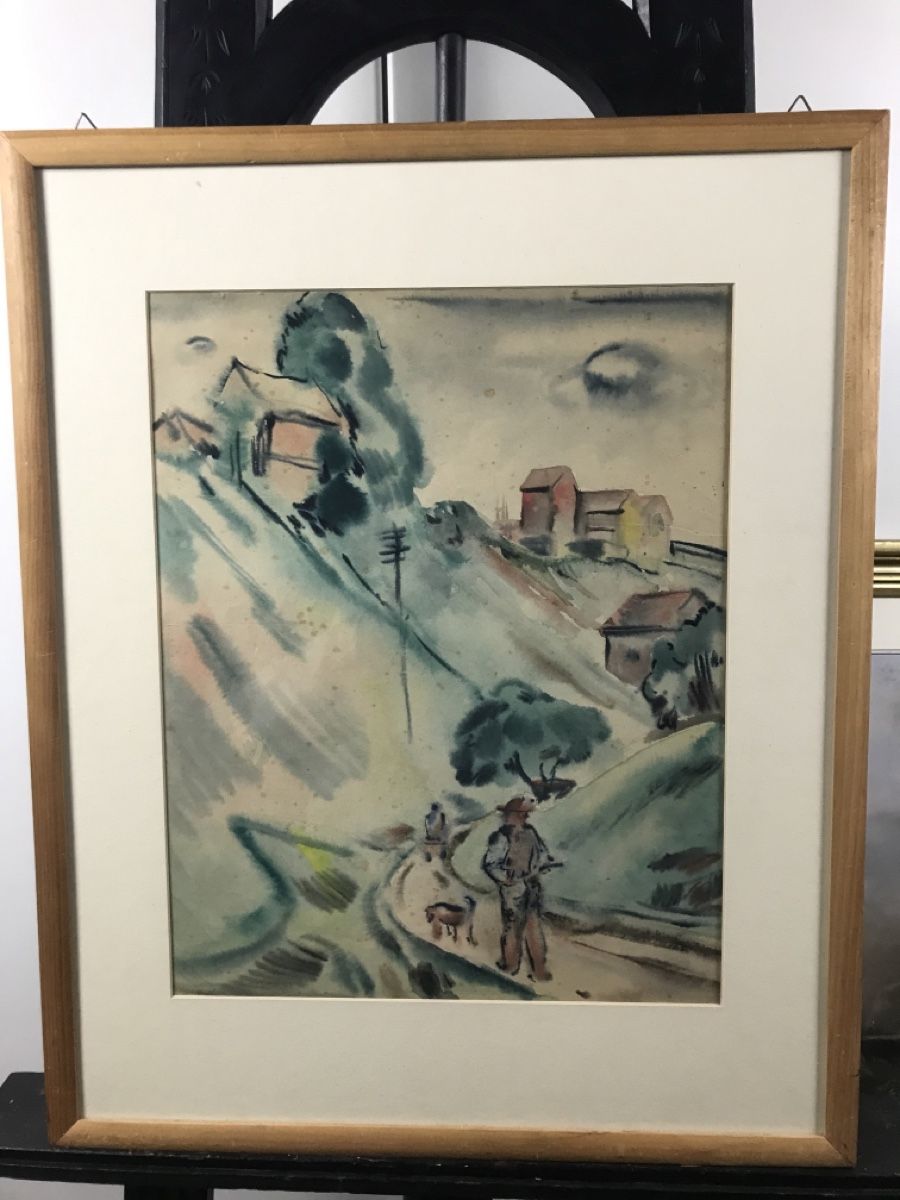 Dipinti: EUGEN EMIL MEYER BELART 1891-1940 – Usato da Wolfhalden venduto da SecondAntique 1