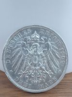 3 Mark Deutsches Reich 1909 D Bayern Otto Silbermünze