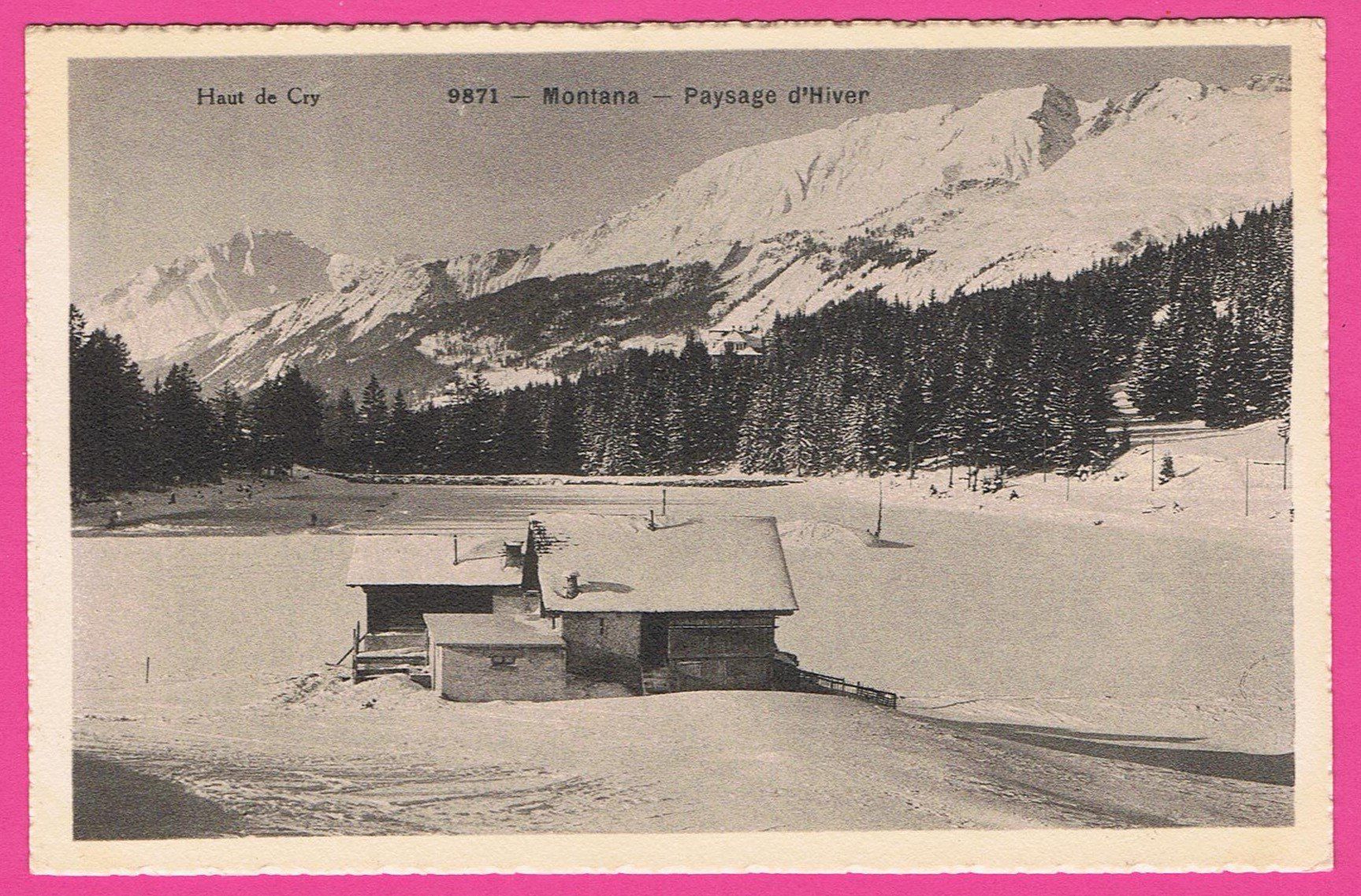 Cartoline postali: Montana Paysage d'Hiver – Usato da Einsiedeln venduto da dillie