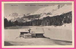 Montana Paysage d'Hiver