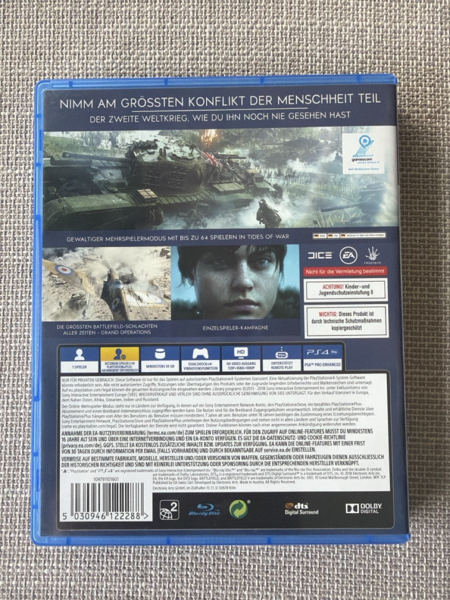 Giochi: Battlefield V – Nuovo (secondo la descrizione) da Morges venduto da Igp10 1