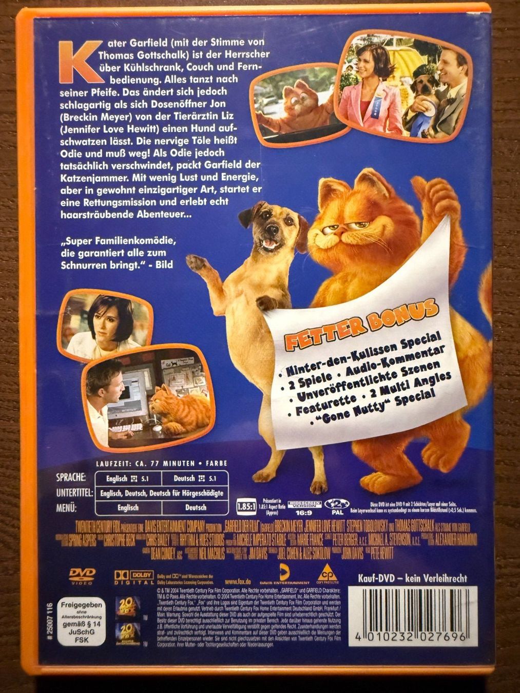 Tutti i DVDs: Garfield – Usato da Zürich venduto da FilmFreunde 1