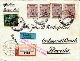 Brief an John D. Rockefeller (1929)
