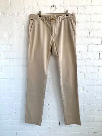 Beige Herren Chinos Stoffhose von Scotch & Soda