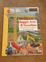 Wimmelbuch von DUDEN "Bagger, Kran & Tunnelbau"