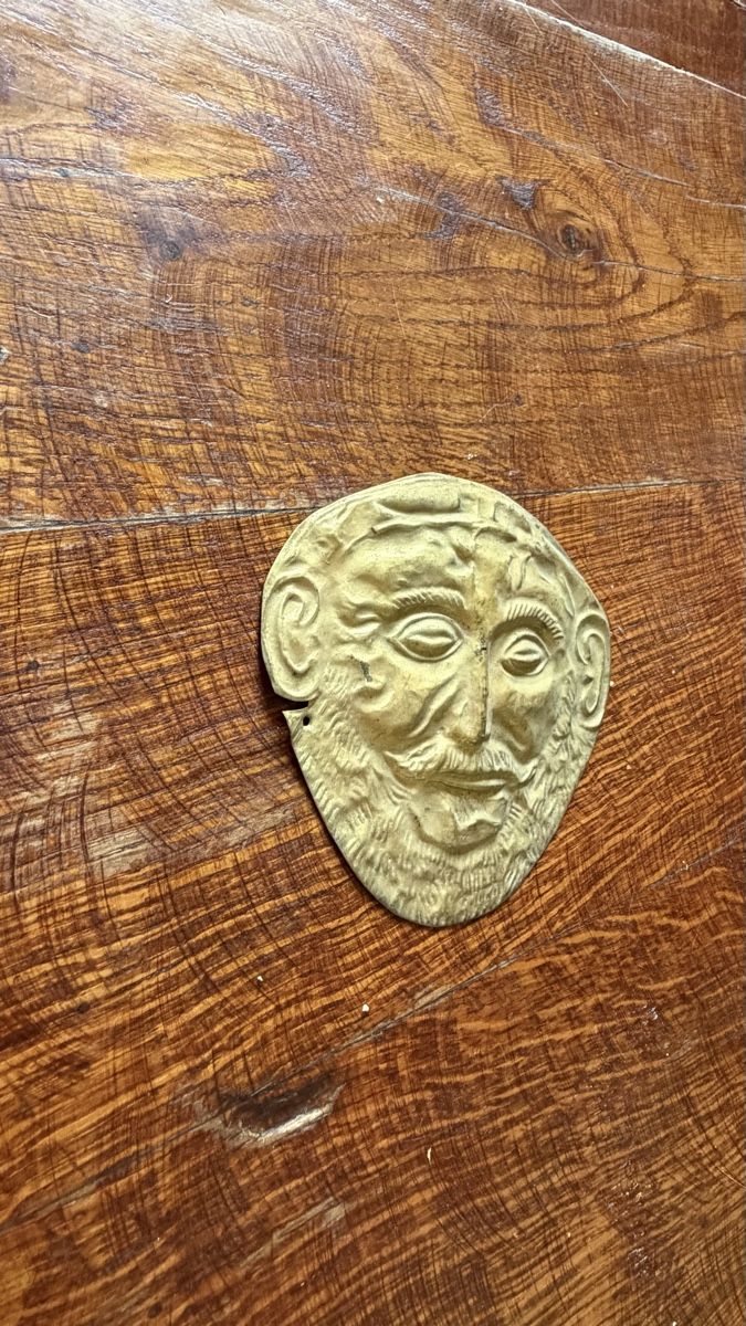 Masken: Goldmaske des Agamemnon Museumsreplik – Gebraucht aus Riedholz von Frettchen63 6