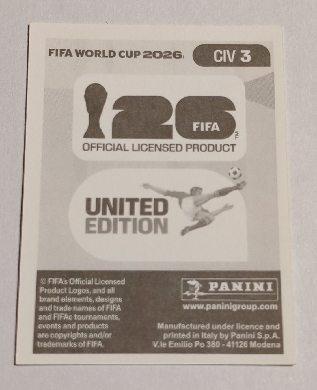 Panini Carte collezionabili: Ghislain Konan - CIV 3 – Nuovo (secondo la descrizione) da Rietheim venduto da Squaley 1