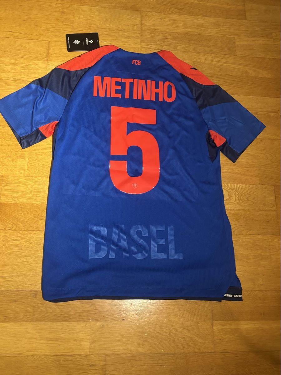 Maillots de corps & Pantalons: Fc Basel Heimtrikot Metinho – Neuf (Voir description) à Basel par kleinerprinz 1