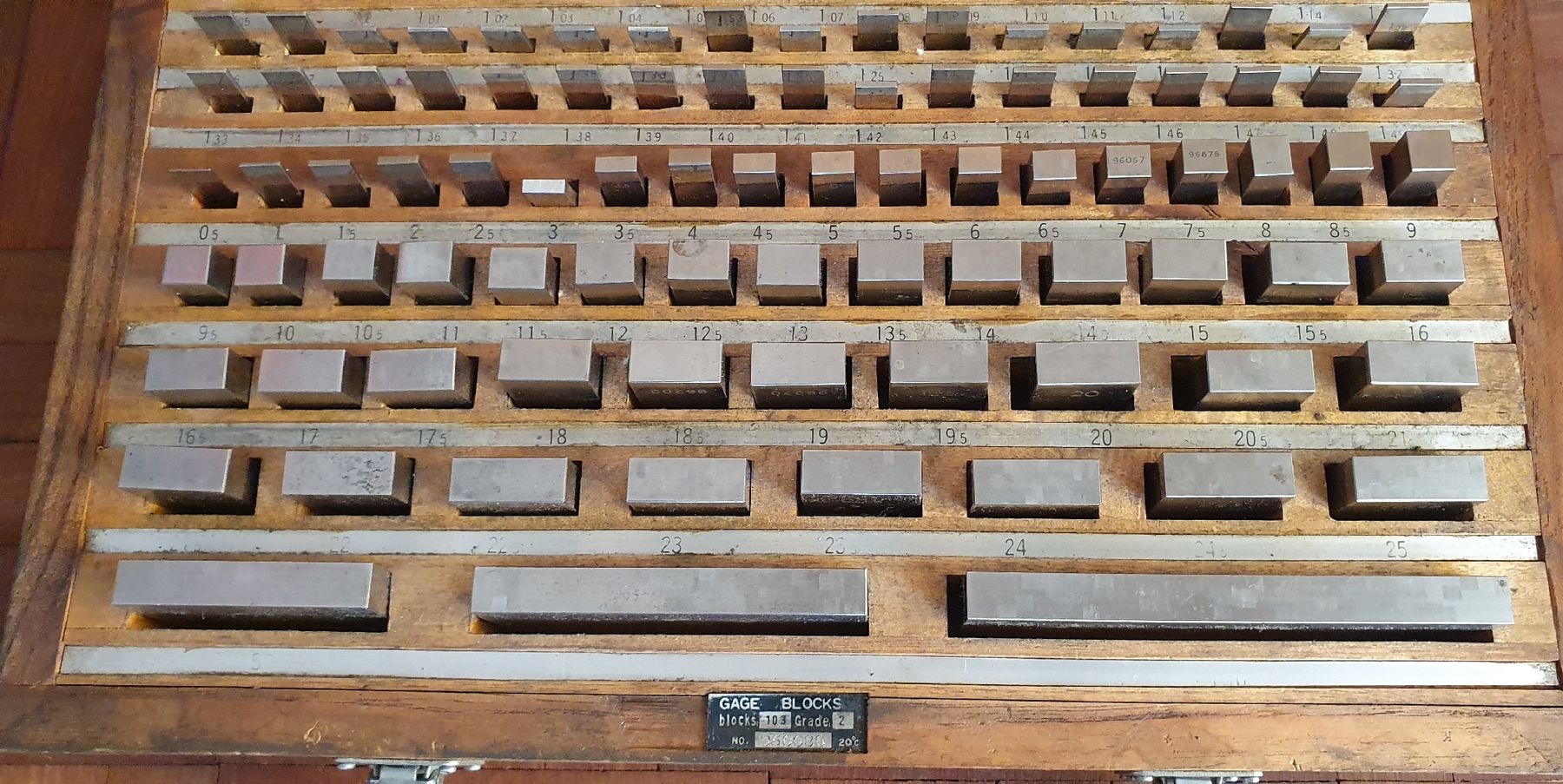 Misurare: Endmass Kasten von GAGE BLOCKS  – Usato da Kreuzlingen venduto da Rschweiz1 3