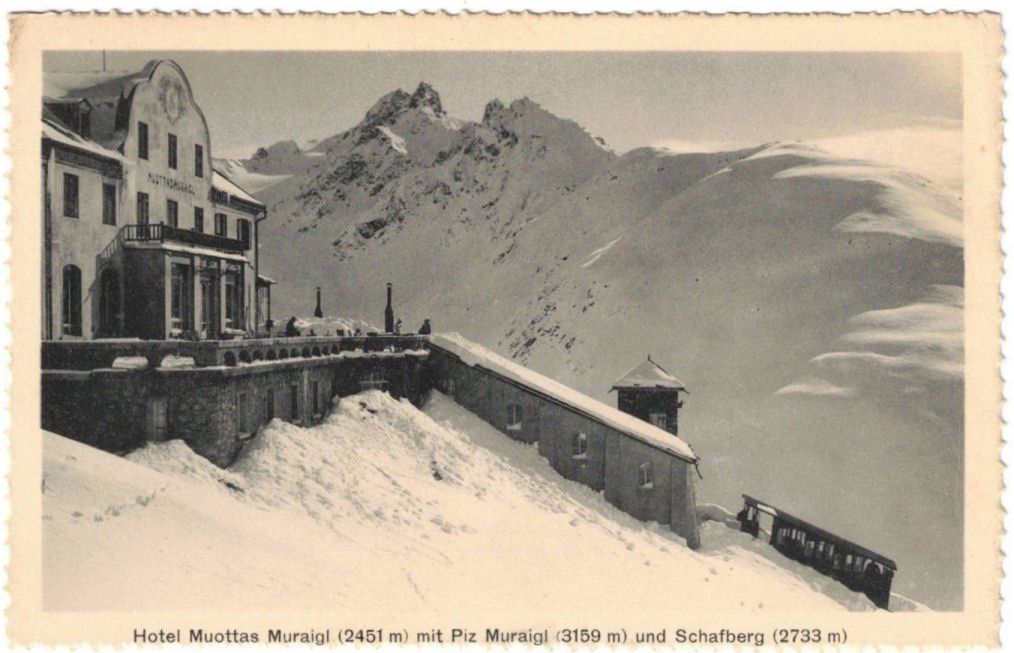 Cartoline postali: St. Moritz - Standseilbahn Muottas Muragl – Usato da Binningen venduto da Mountainrider