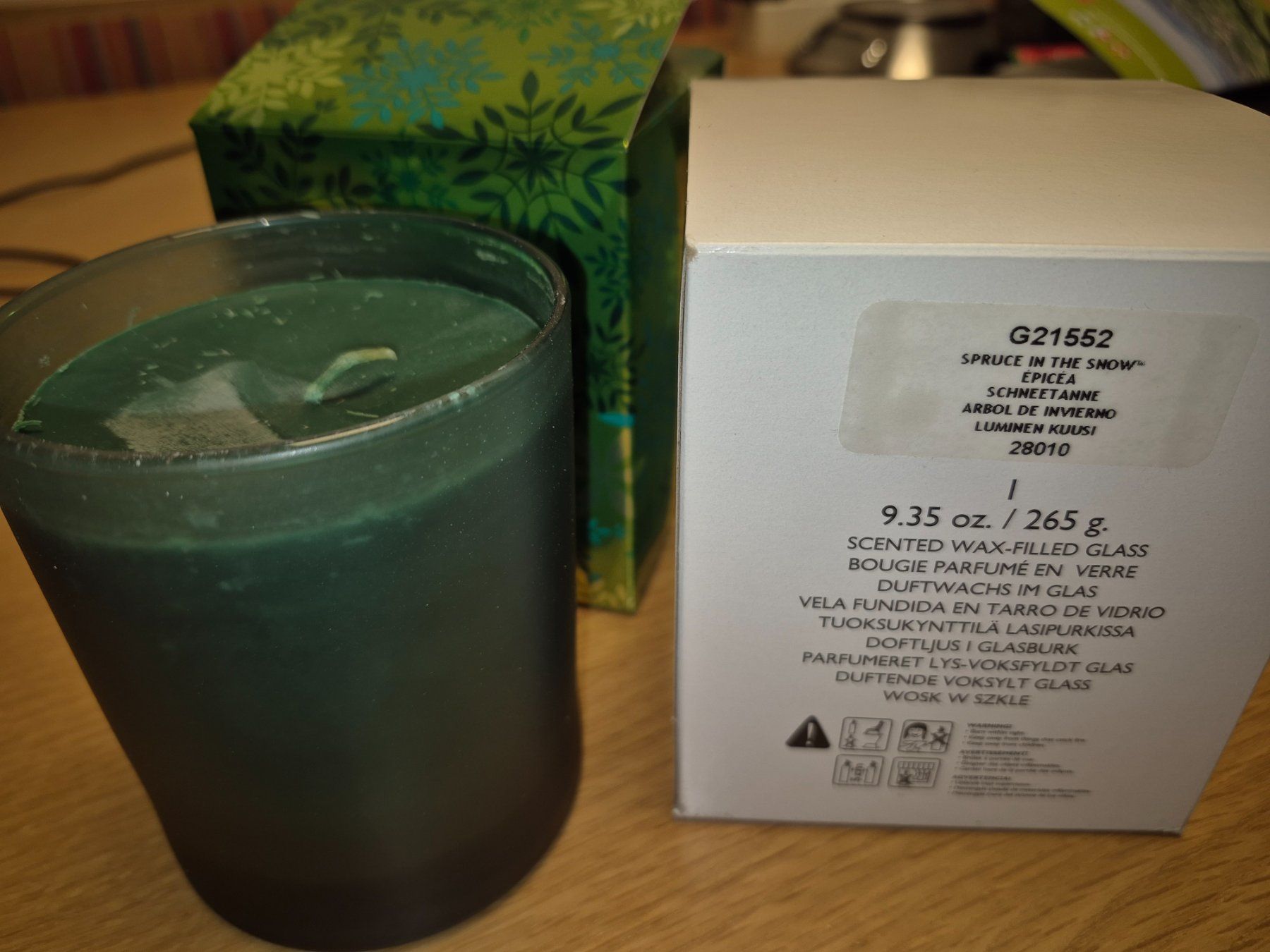 Partylite Candele: Partylite Duftwachsglas Schneetanne – Nuovo (secondo la descrizione) da Buttikon SZ venduto da sefa02 2