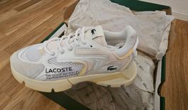 NEU/ Lacoste - Neo / sneaker low - weiss/hellgelb