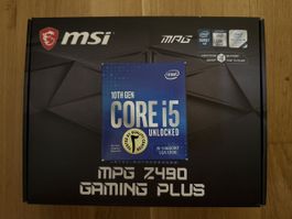 Intel Core i5 10600KF inkl. MSI MPG Z490 Gaming Plus