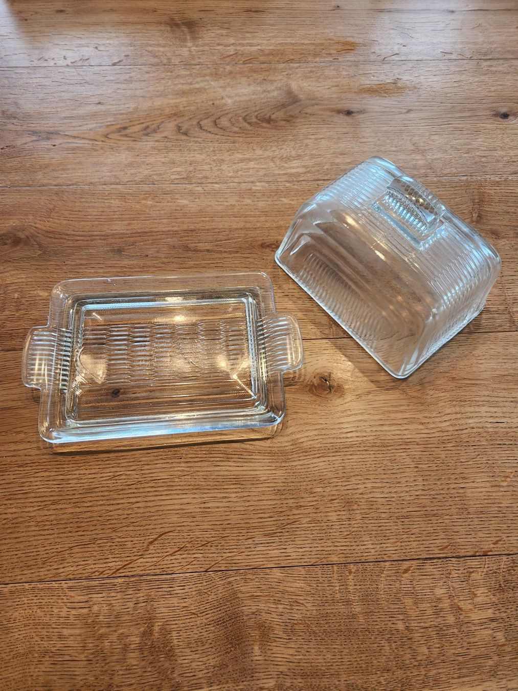 Sonstiges Geschirr: Glasbutterdose Vintage – Gebraucht aus Fanas von Rurero03 1