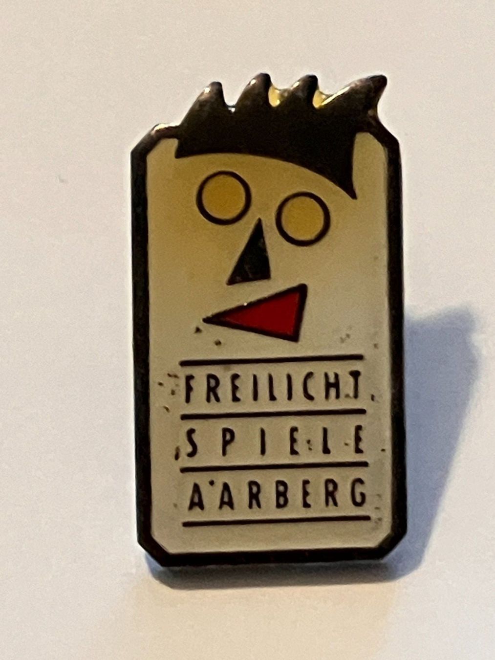 Plaketten & Abzeichen: 1 Pin Freilichtspiele Aarberg – Gebraucht aus Basel von djwwpp
