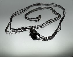 Schweinchen! Vintage Kette mit Anhänger, top!