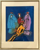 Aquarell Les Saintes Pierre Spori 1923-1989