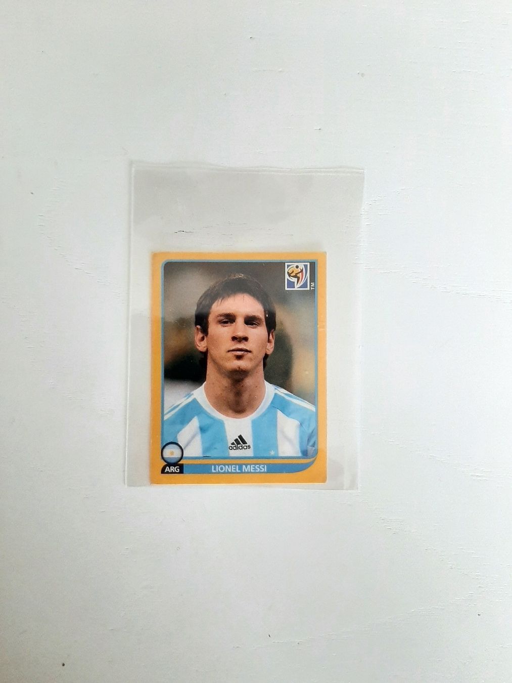 Panini Sammelbilder & Trading cards: Panini WM 2010 Afrika Messi Nr. 122 – Gebraucht aus Cham von Paniniworld