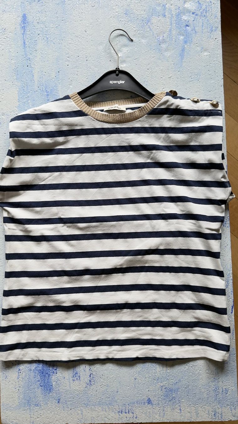T-shirts: T-Shirt Marinière von Dixie – Neuf (Voir description) à Bern par MarieBrocante