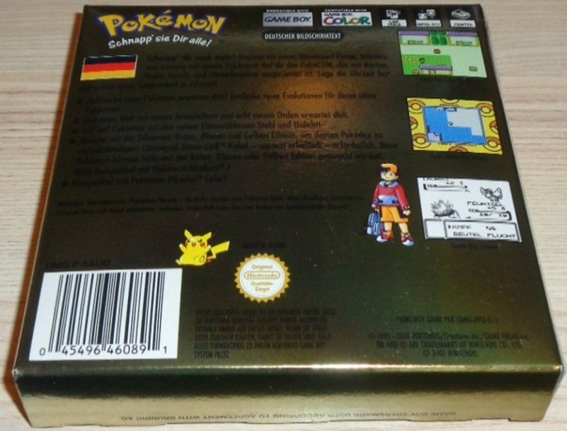 Nintendo Spiele: Pokémon: Goldene Edition (GBC) – Gebraucht aus Thun von Gameparadise 1