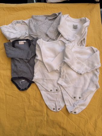Baby Body Paket Langarm Gr. 50/56 Junge