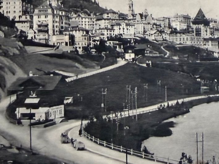 Ansichtskarten: St. Moritz - Dorf - AK – Gebraucht aus Lutry von Ediego 2