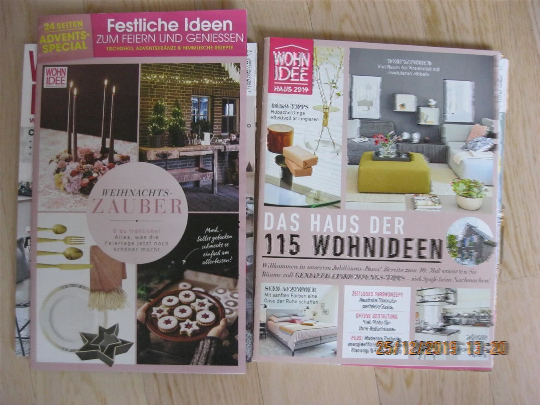 Riviste & Magazine: Wohnidee September bis Dezember 2019 – Nuovo (secondo la descrizione) da Affoltern am Albis venduto da Sabinezc 3